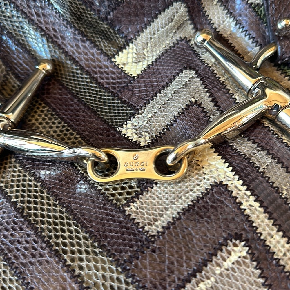 Gucci python hobo bag - Picture 4 of 11